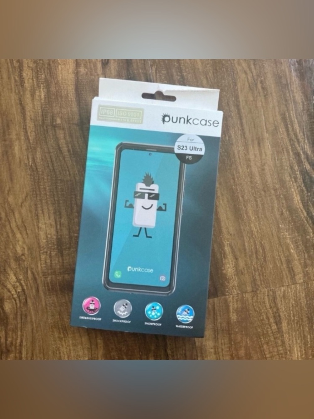 Protective Phone Case for S23 Ultra — Black